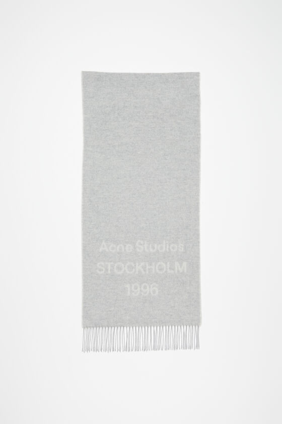 (image for) Energy-Efficient Logo wool scarf